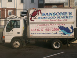 Sansone's Seafood Market Truck